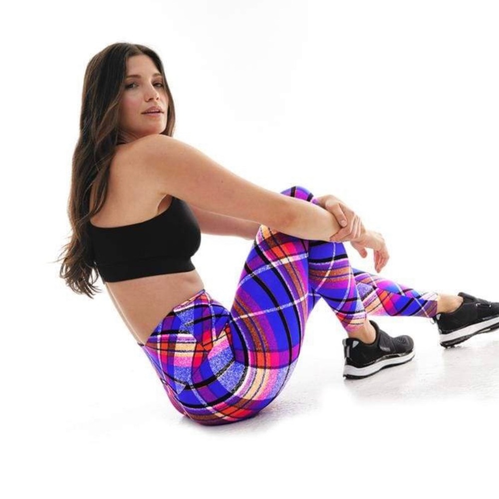 Kdeer leggings plaid 7/8